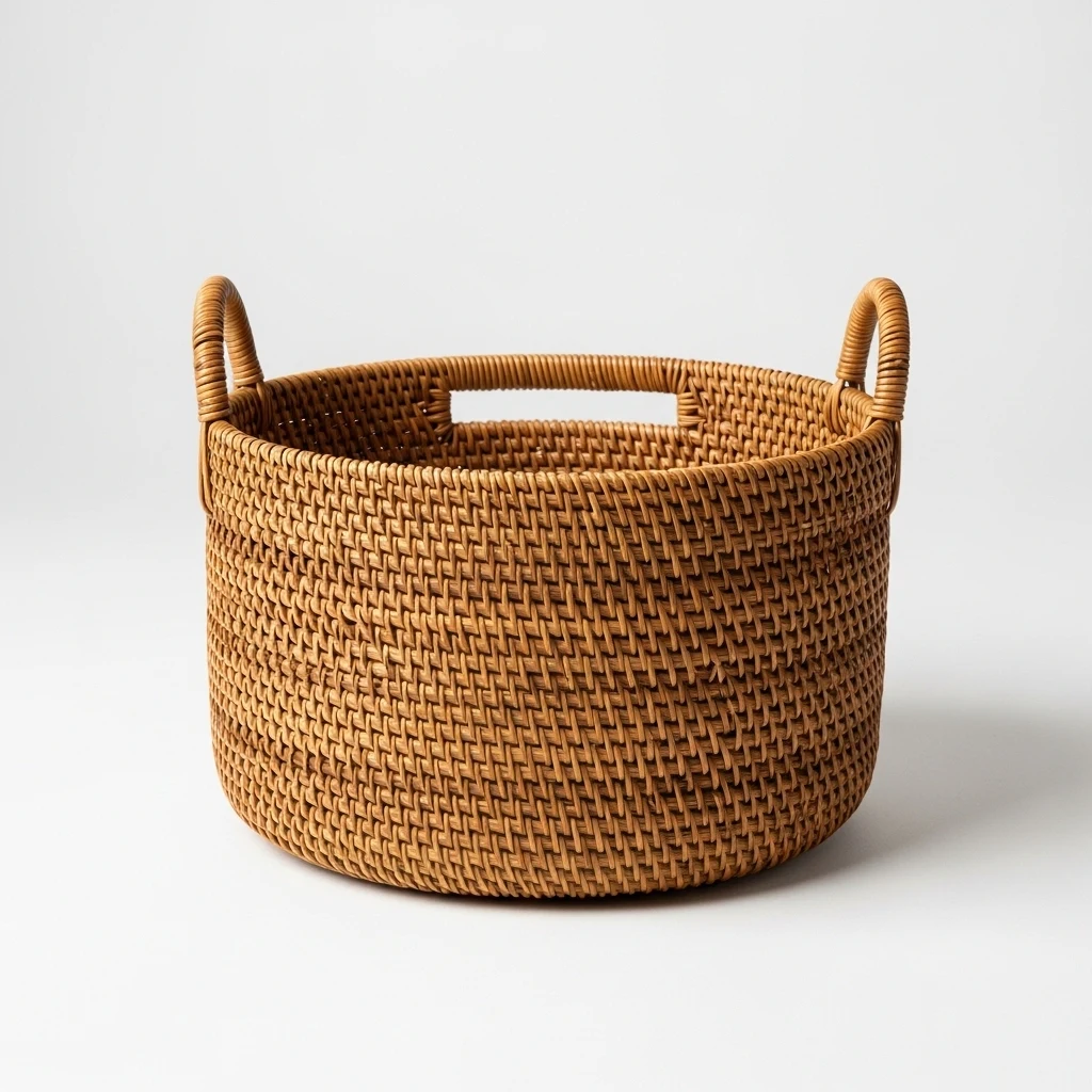 Bloomingville rattan basket image 3