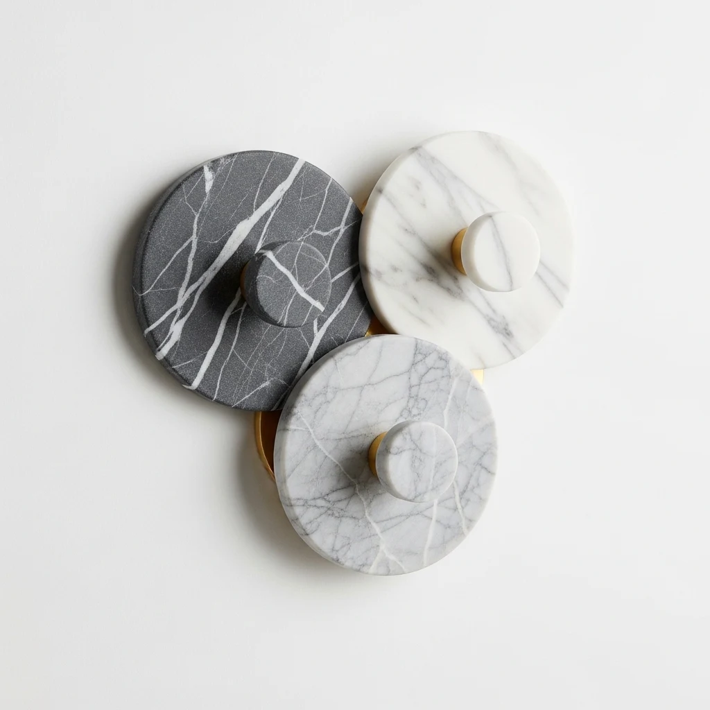 Ferm Living Marble hook set