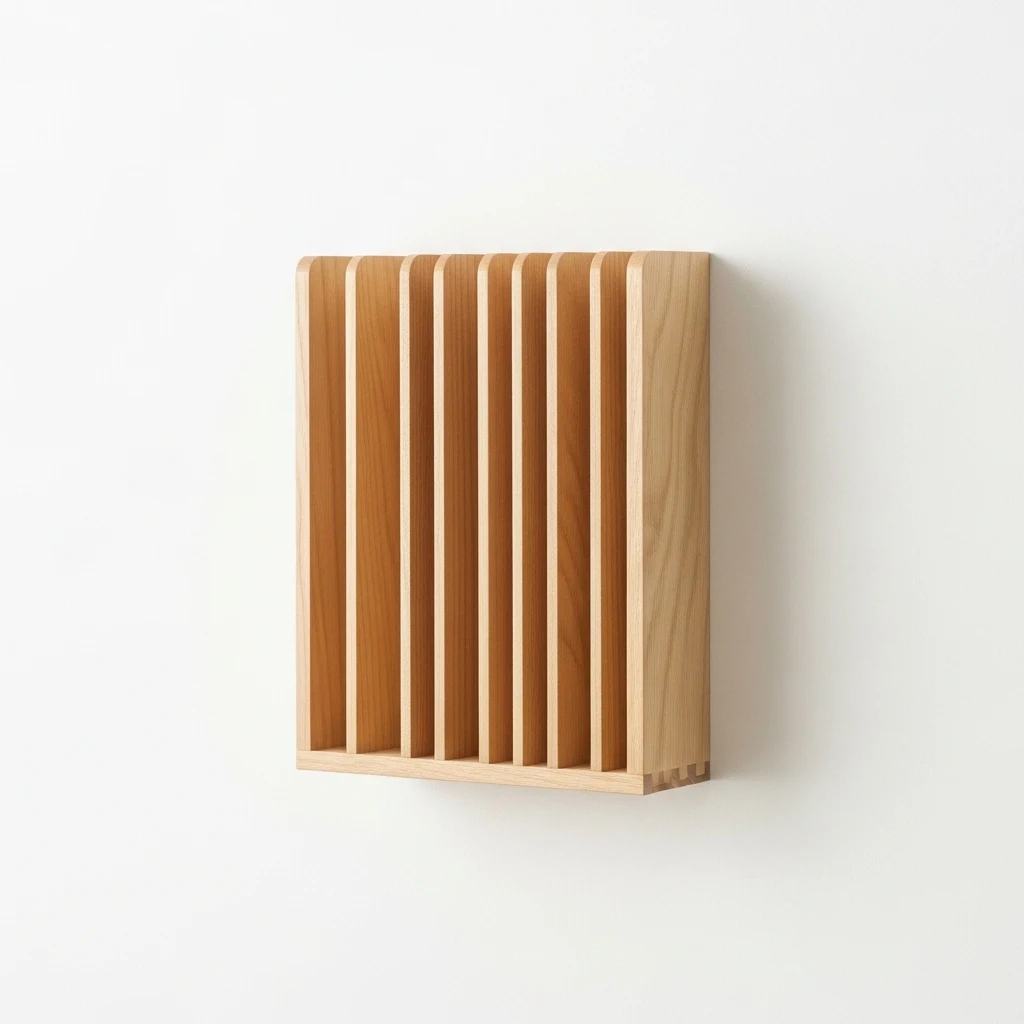 Muji wall mounted CD rack image 3
