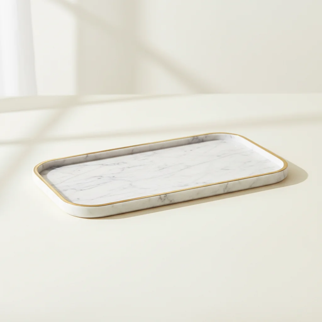Present Time marble tray