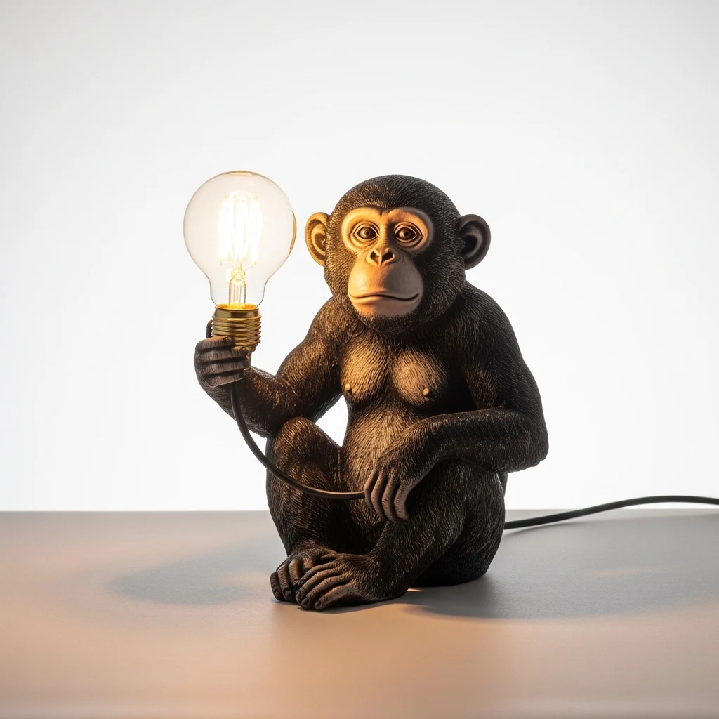 Seletti Monkey lamp replica