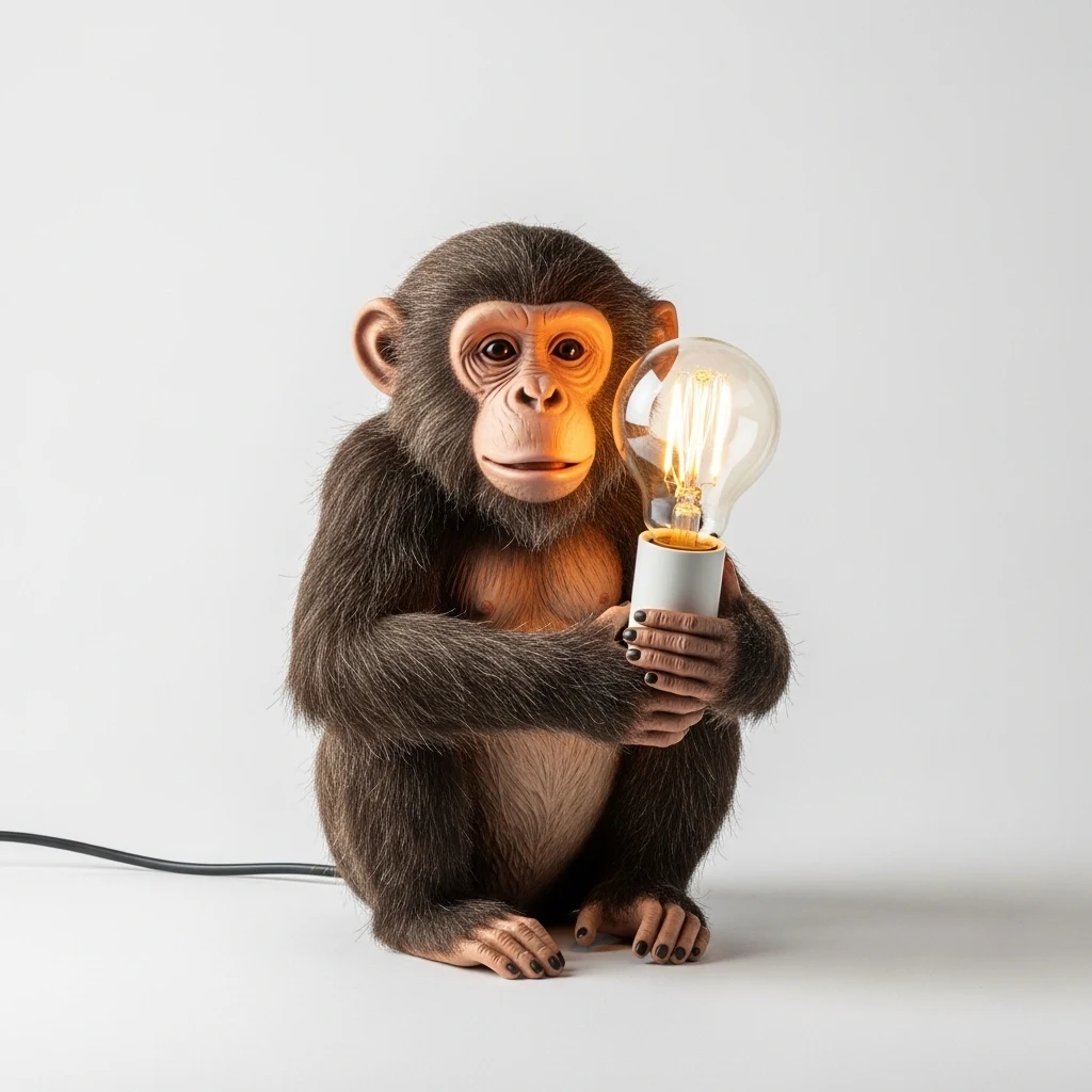 Seletti Monkey lamp replica image 3