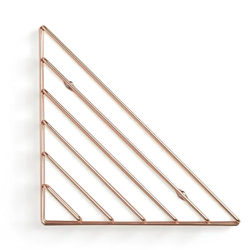 Umbra Trigg copper wall shelf image 2