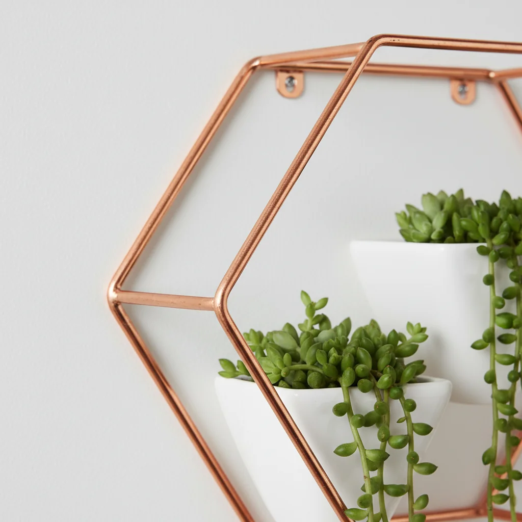 Umbra Trigg copper wall shelf image 3