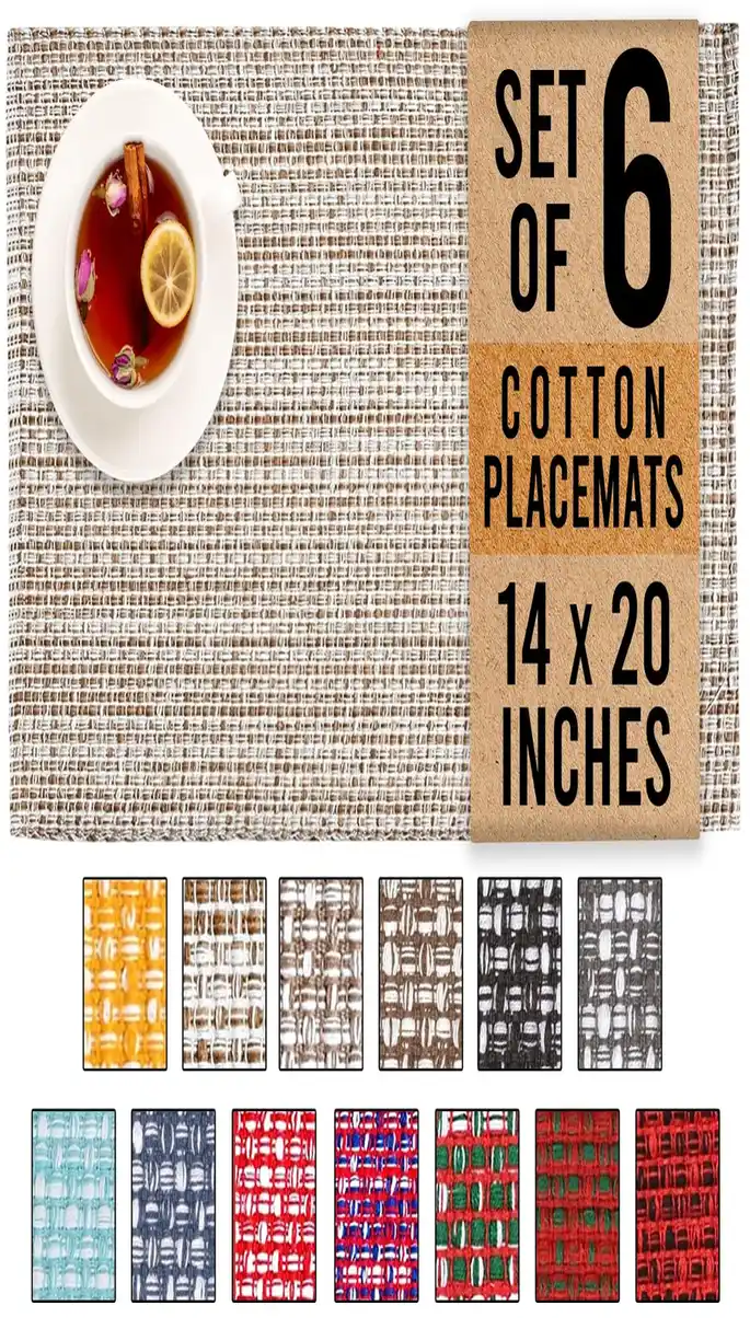 Villa Collection woven placemat set