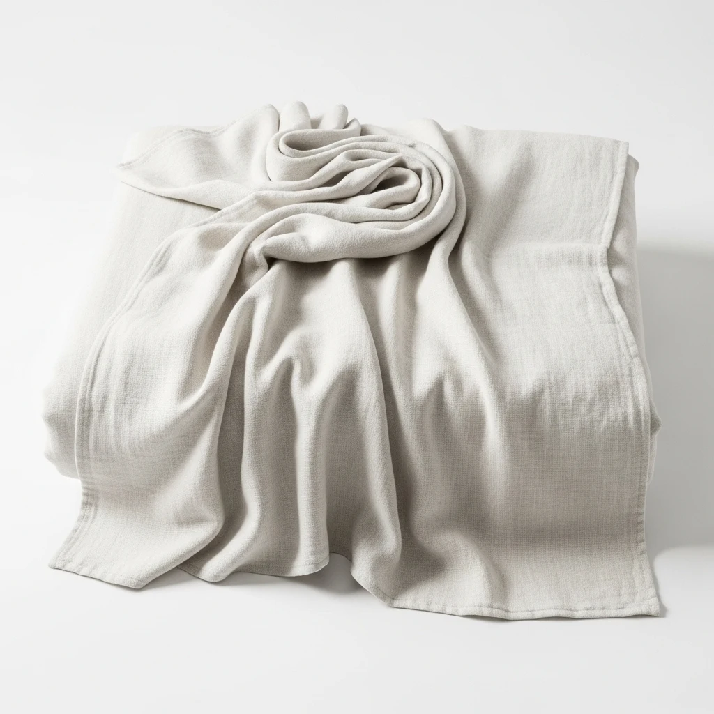 Westwing linen throw blanket image 3